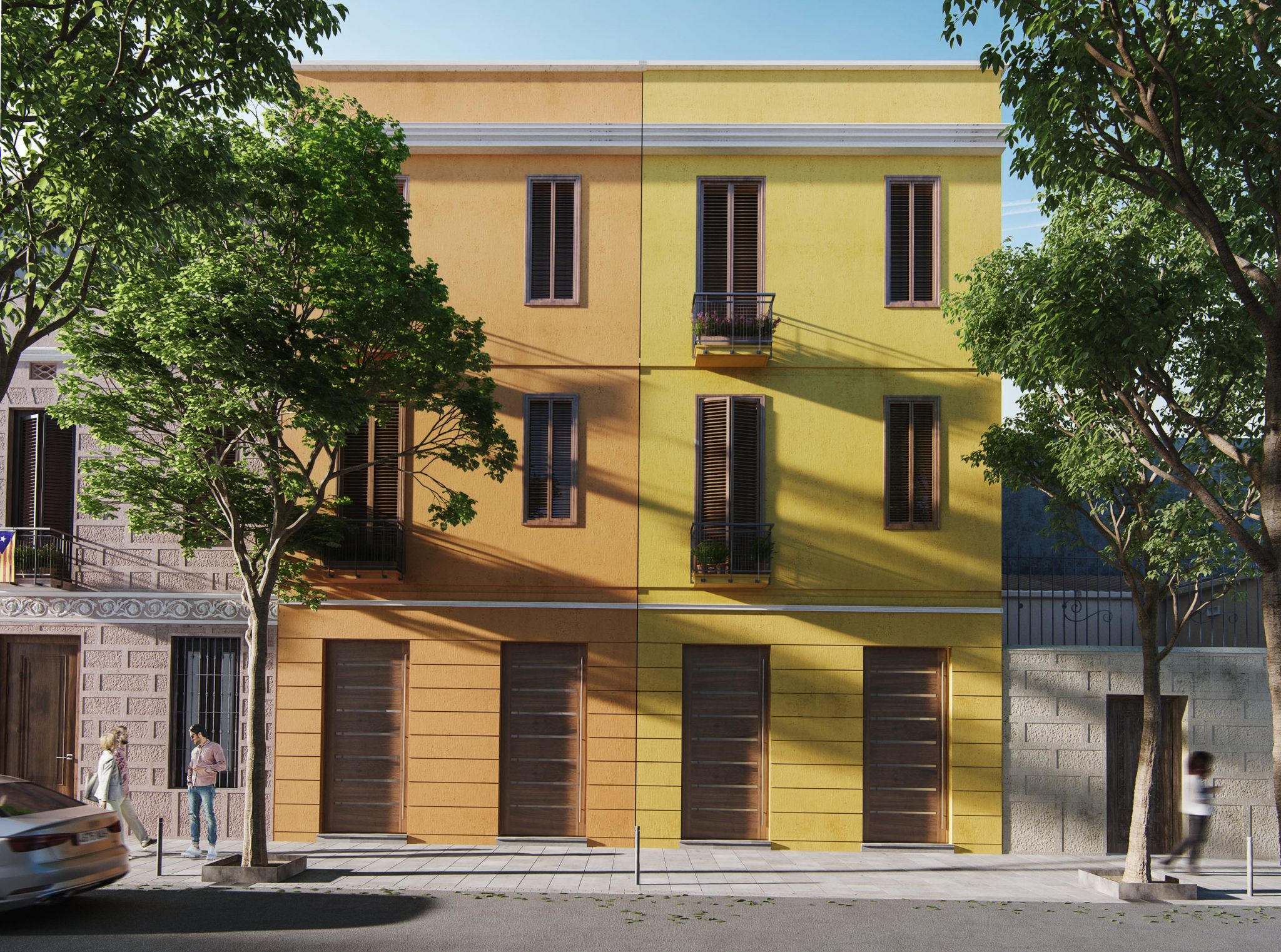 render exterior
